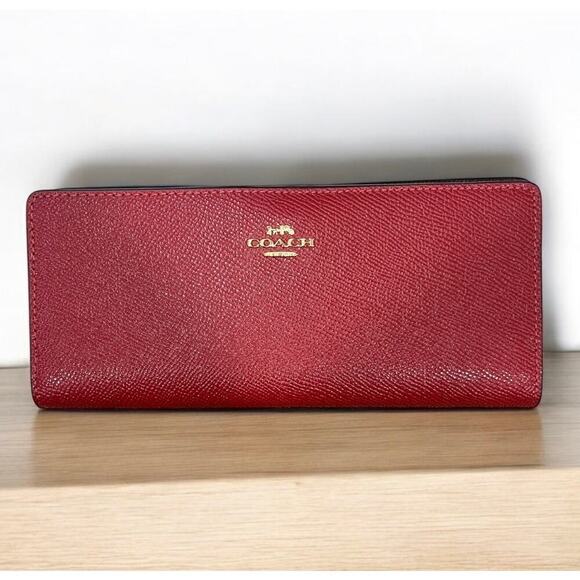 Coach C3440 Crossgrain Slim Wallet - Picture 1 of 5